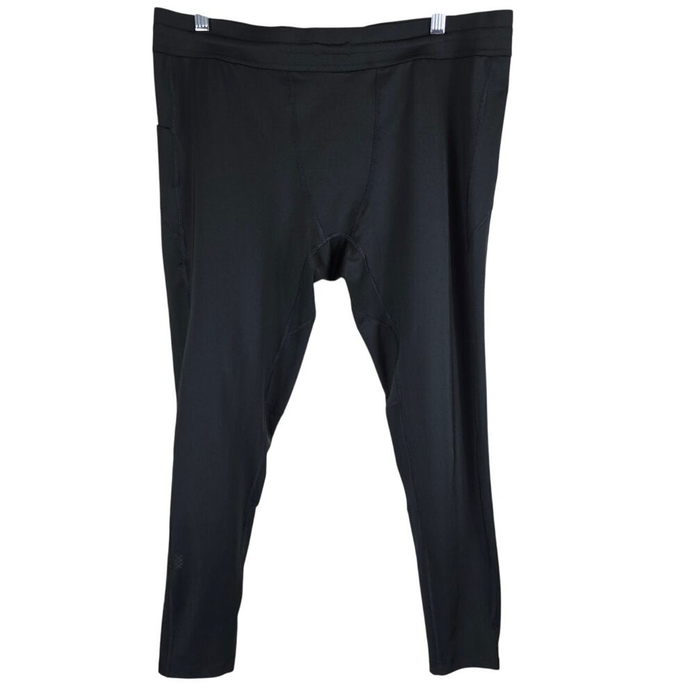 Rhone Compression Side Pocket Running Hiking Layering Mens Leggings XL